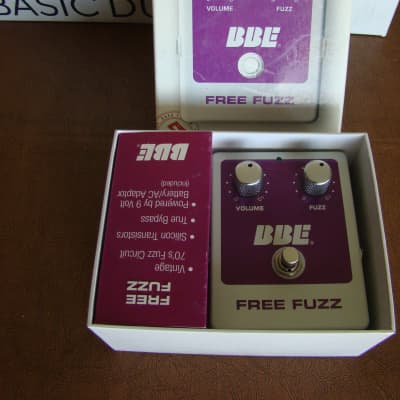 Reverb.com listing, price, conditions, and images for bbe-free-fuzz