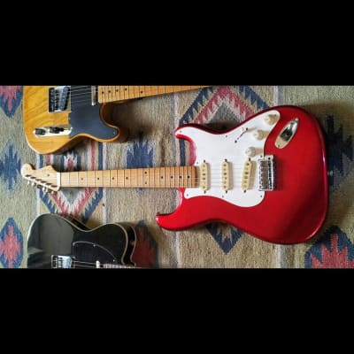 Fender Stratocaster ST-57 E-serial 1987 - Candy Apple Red Made in 