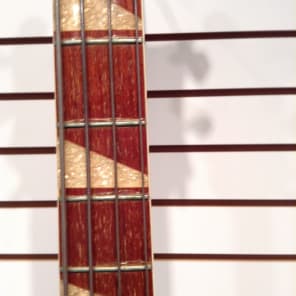 1966 Rickenbacker 4005 Bass Guitar Fireglo image 5