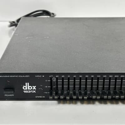 dbx 1531X Stereo / Mono Graphic Equalizer | Reverb