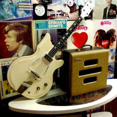 National VAL PRO "85"  1961 White. RES-O-GLAS. Extremely Rare. Great Condition. Tone image 23
