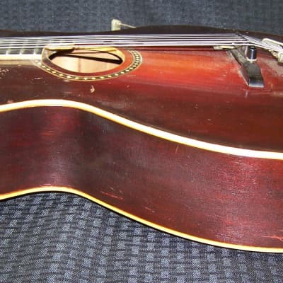 Gibson Style O Artist model archtop acoustic guitar w/ohsc 1923 - Burst image 7