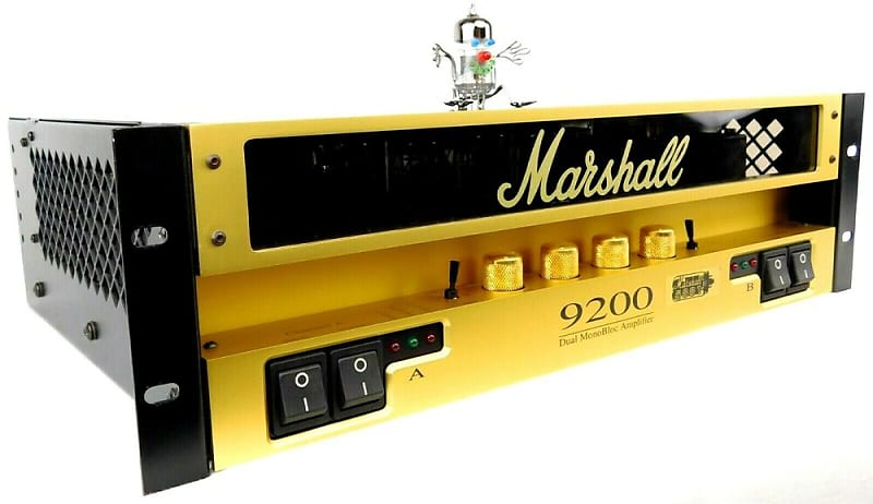 Marshall 9200 Dual MonoBloc All Tube Amp 96er 2x100 Watt +Top Zustand + Garantie image 1