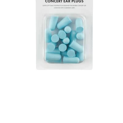 FENDER Concert Ear Plugs (CONFEZIONE DA 10 PAIA ), Daphne Blue for sale