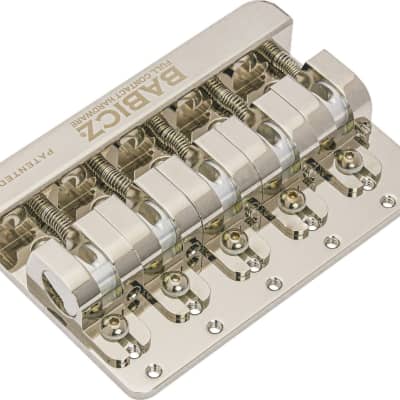 Babicz FCH Z Series 5-String Bass Bridge, Chrome | Reverb