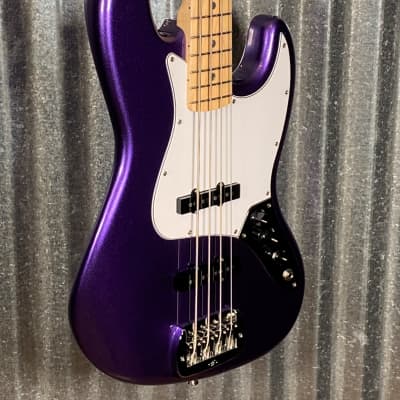 G&L USA Custom JB 4 String Jazz Bass Royal Purple & Case JB #0212 image 6