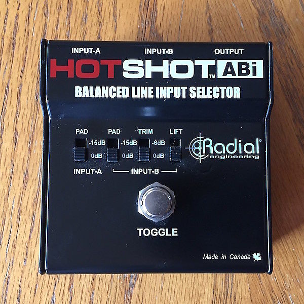 Radial HotShot ABi（ラインインプットセレクター） - 配信機器・PA 