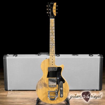 Fano SP6 Alt De Facto Swamp Ash Bigsby Guitar w/ Case – Butterscotch Blonde for sale