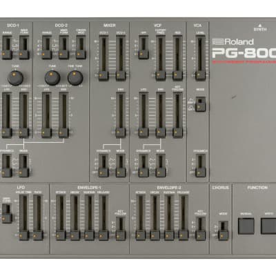 Roland PG-800 Synthesizer Programmer | Reverb