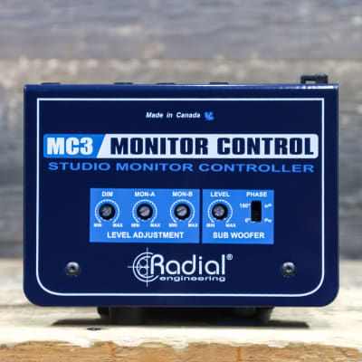 Radial MC3 Studio Monitor Controller | Reverb