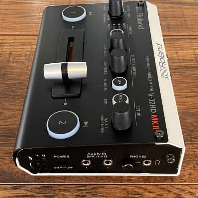 Roland PTZ-1G-V02 Single PTZ Camera & Mixer Video Streaming Bundled Solution Grey V-02HD AV-2020G image 4