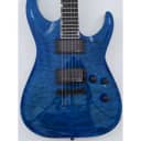 ESP USA Horizon Electric Guitar in See Thru Blue