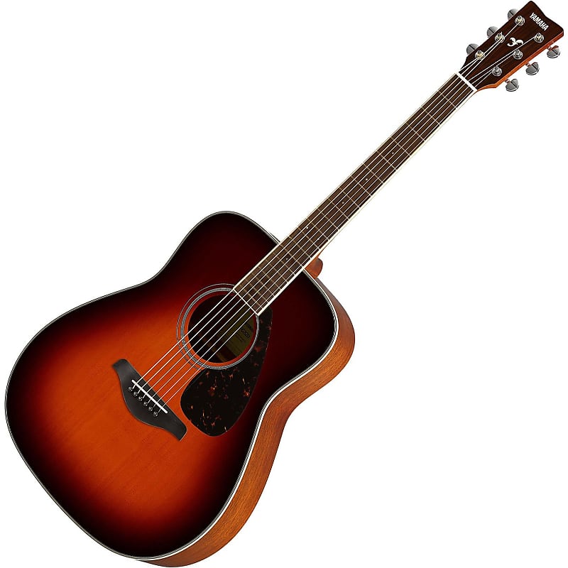 ギター USED:YAMAHA FG820BS Yamaha FG820BSB Brown Sunburst Acoustic Guitar | Reverb