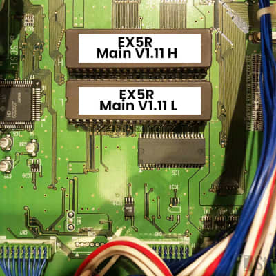 Yamaha EX5 EX5S EX5R EX7 Main V1.11 OS EPROM! NEW!