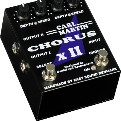 Carl Martin Chorus xII Dual Stereo Chorus Guitar Effect Pedal (Used/Mint)