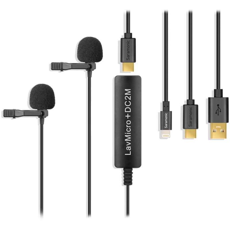 Shure Dual MOTIV MVL Lavalier Microphone and Two-Person