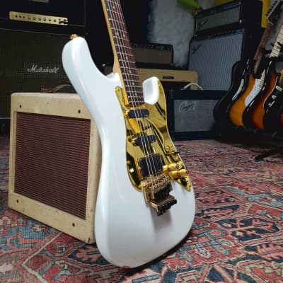 Super Rare* Tokai Lady Killer SD-653 1986-87 - Pearl White | Reverb