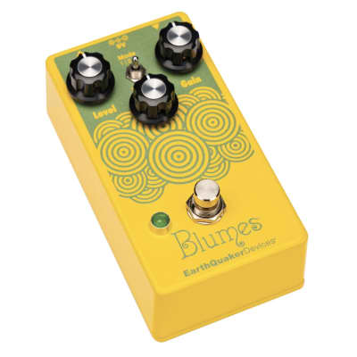 EarthQuaker Devices Blumes Low Signal Shredder Bass Overdrive Pedal 2024 Yellow / Green. New! image 4