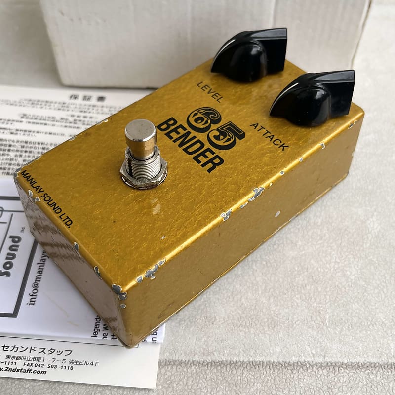 ギター 65 BENDER RONNO BENDER MANLAY SOUND LTD. New Manlay Sound RONNO BENDER 65Bender Effector | eBay
