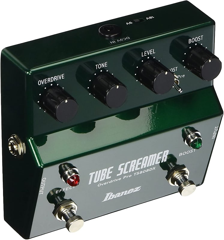 Ibanez TS808DX Tube Screamer Pro Deluxe Overdrive Pedal | Reverb