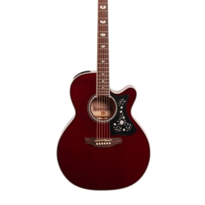 Takamine GN75CE Acoustic Electric Guitar Wine Red image 2