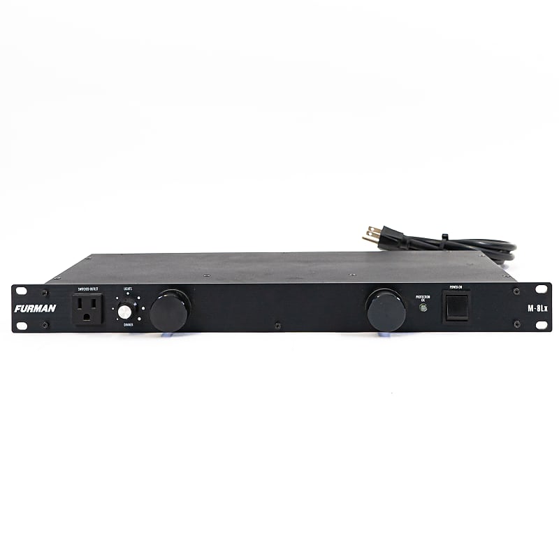 Furman M-8Lx 15-amp Power Conditioner 9 Outlets and 2 Lights Rackmount
