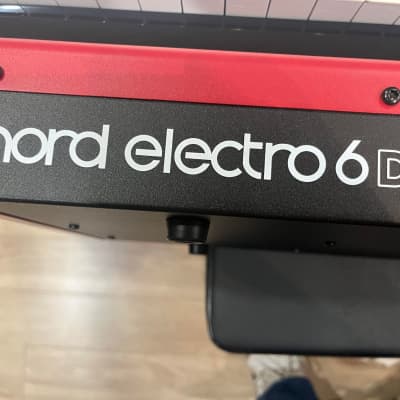 Nord Electro 6D SW61 Semi-Weighted 61-Key Digital Piano - Red image 7