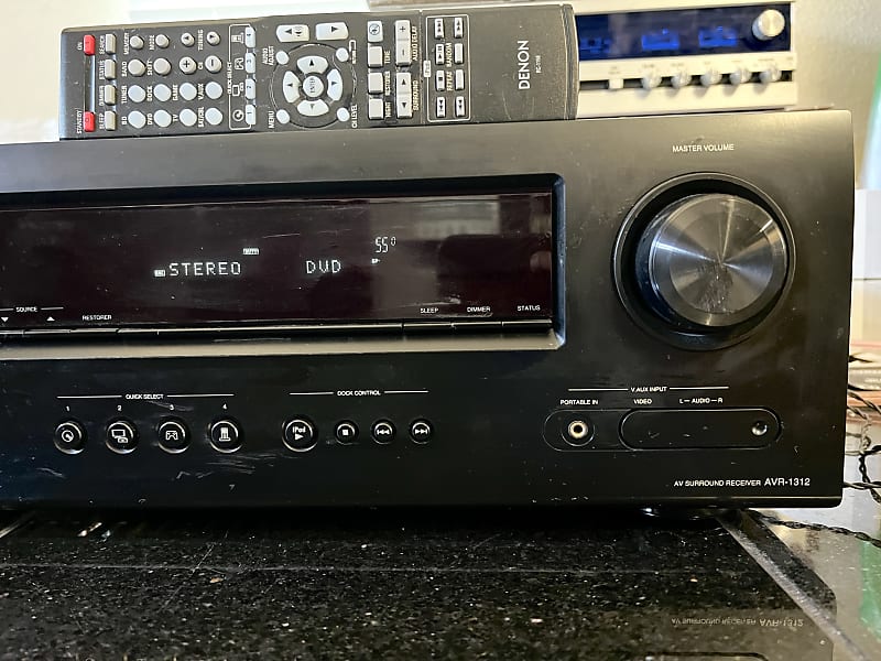  Denon AVR-1312 5.1 Channel AV Home Theater Receiver  (Discontinued by Manufacturer) : Electronics