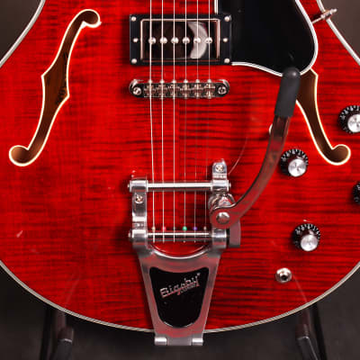 Eastman T486B Thinline Archtop with Bigsby Classic finish image 4