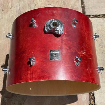 Sonor Sonic Plus 22" Cherry Bass Drum 16x22 - Shell/Lugs/ Mount image 1