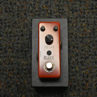Stagg Blaxx Delay Guitar Pedal 2018 Red for sale