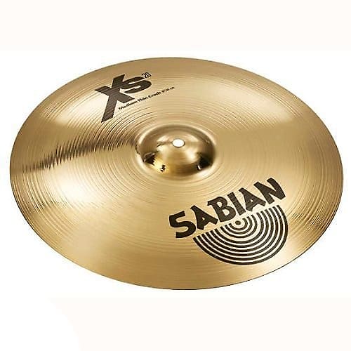 Sabian 16" XS20 Medium Thin Crash Cymbal image 1