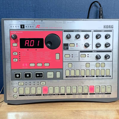 [Excellent] Korg Electribe-R ER-1 Rhythm Synthesizer - Silver