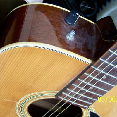 Carlos E-240 Acoustic/Electric Guitar image 3