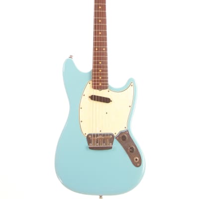 Fender Musicmaster 1964 "pre CBS" Sonic Blue - cool vintage electric guitar, nice player - check video! image 1
