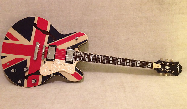 Epiphone Supernova UnionJack 完品美品デッドストック 2005 Epiphone Noel Gallagher Union Jack Supernova 2005