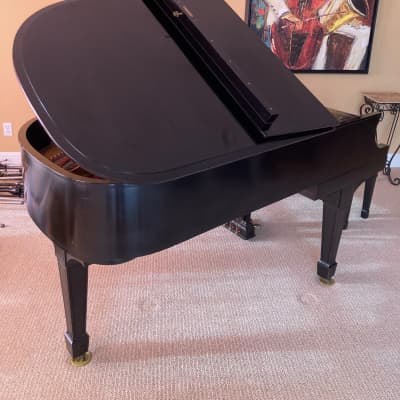 Steinway & Sons Ebony Model L Grand Piano 1940 - Black image 5
