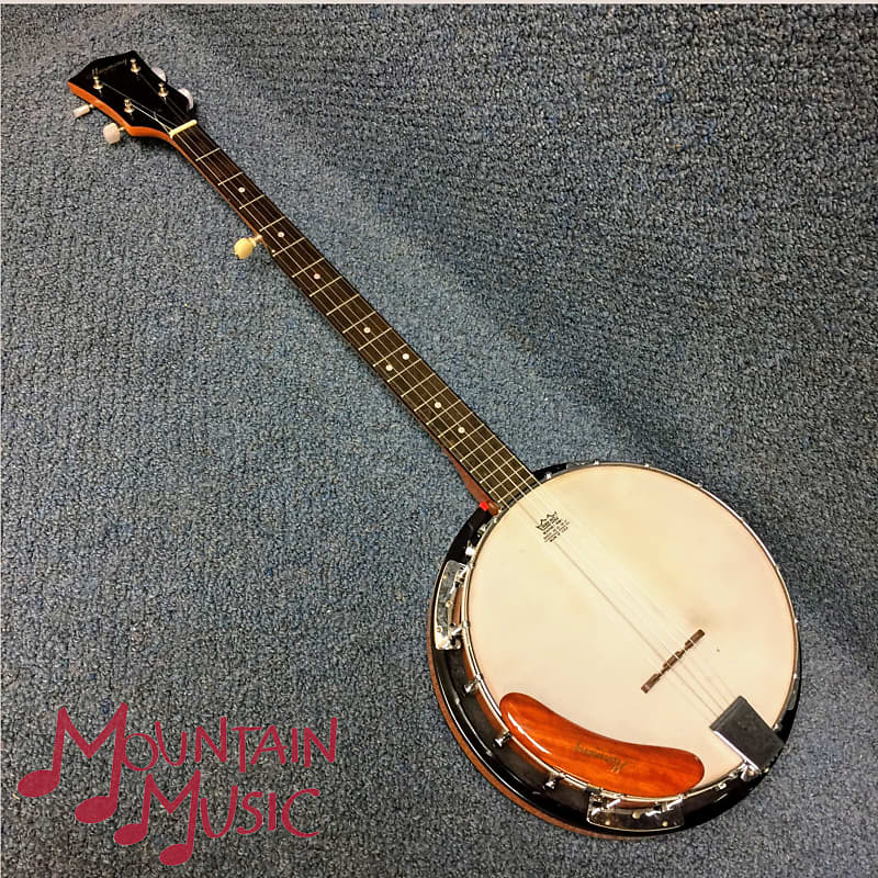 Harmony H5835 Blonde Resonator Banjo Reverb