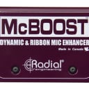 Radial Engineering McBoost Ribbon Microphone Mic Signal Booster Direct Box