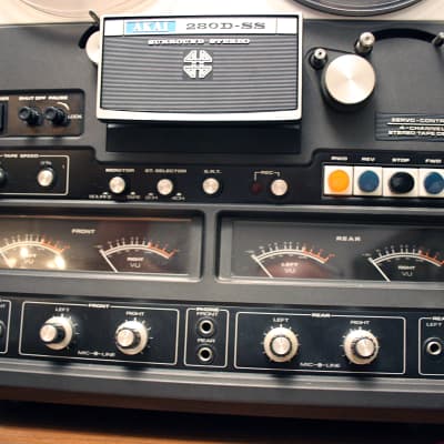 Akai 280D-SS Quadraphonic/Stereo Reel to Reel Tape Deck image 4