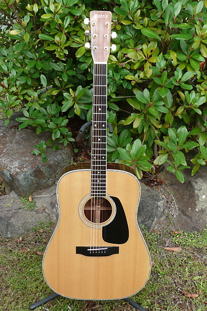 ギター MORRIS MD-515 Morris MD-515 Japanese Acoustic (1970s) FOR SALE – Soundgas