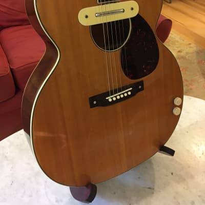 1958 Kay Jumbo Acoustic Electric Guitar and Case image 3