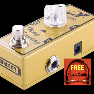 Reverb.com listing, price, conditions, and images for tone-city-tiny-spring-reverb-pedal