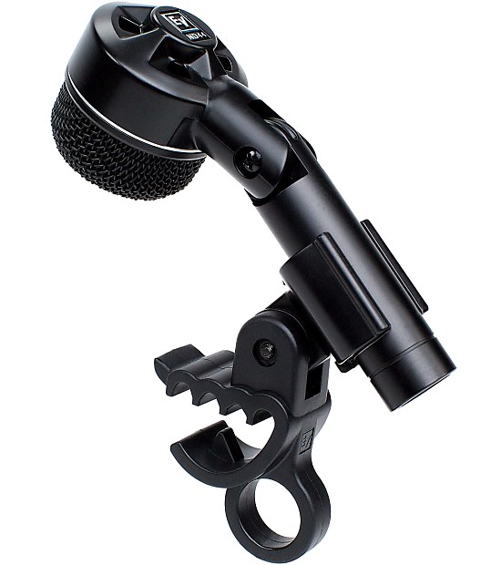 Electro-Voice ND44 Cardioid Dynamic Microphone with Pivoting Head and Drum Rim Clamp image 1