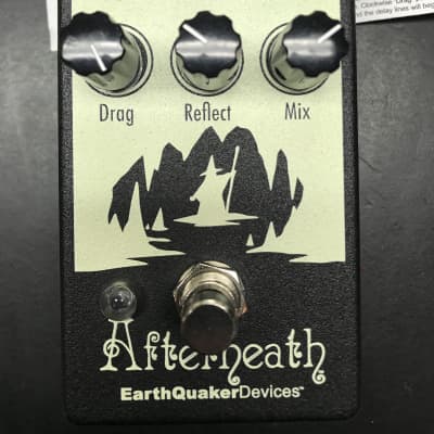 EarthQuaker Devices Afterneath Otherworldly Reverberation Machine V2 2017 Black image 2