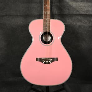 Daisy Rock 6200L Left Handed Acoustic Guitar Pink | Reverb Daisy Rock 6200L Left Handed Acoustic Guitar Pink | Reverb