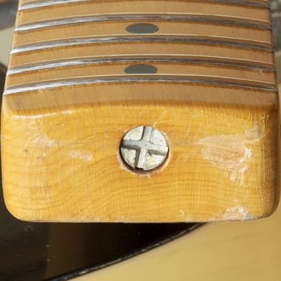 Fender Telecaster 1954, Blond, Black Pick Guard, GORGEOUS Finish, Grainy Ash Body & BENDS NOTES image 15