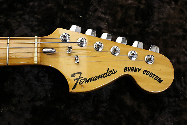 Vintage 1976 Made Fernandes Burny Custom Stratocaster FST-70 3TS Made in  Japan