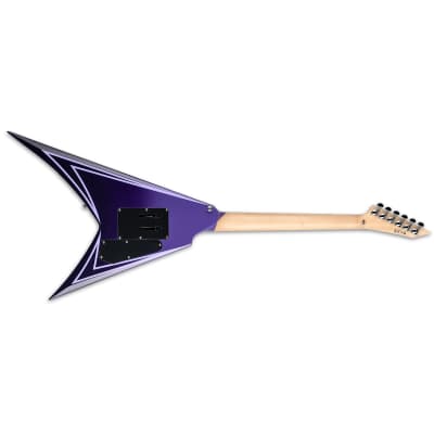 ESP LTD ALEXI HEXED SAWTOOTH LH Purple Fade w/ Pinstripes Laiho Left Handed - Brand New image 2