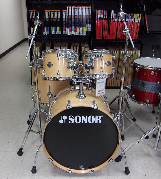 Sonor Select Force Stage 3 Shell Kit 5 Pc Natural Maple